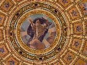 Karoly Lotz The mosaic of the dome oil painting reproduction